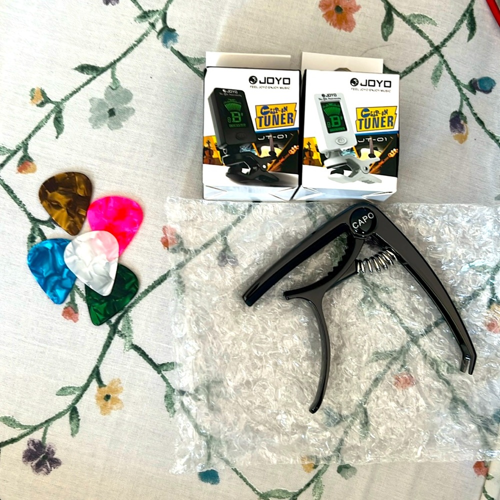Guitar clip/picks